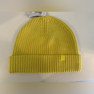 Lululemon Yellow Knit Beanie O/S